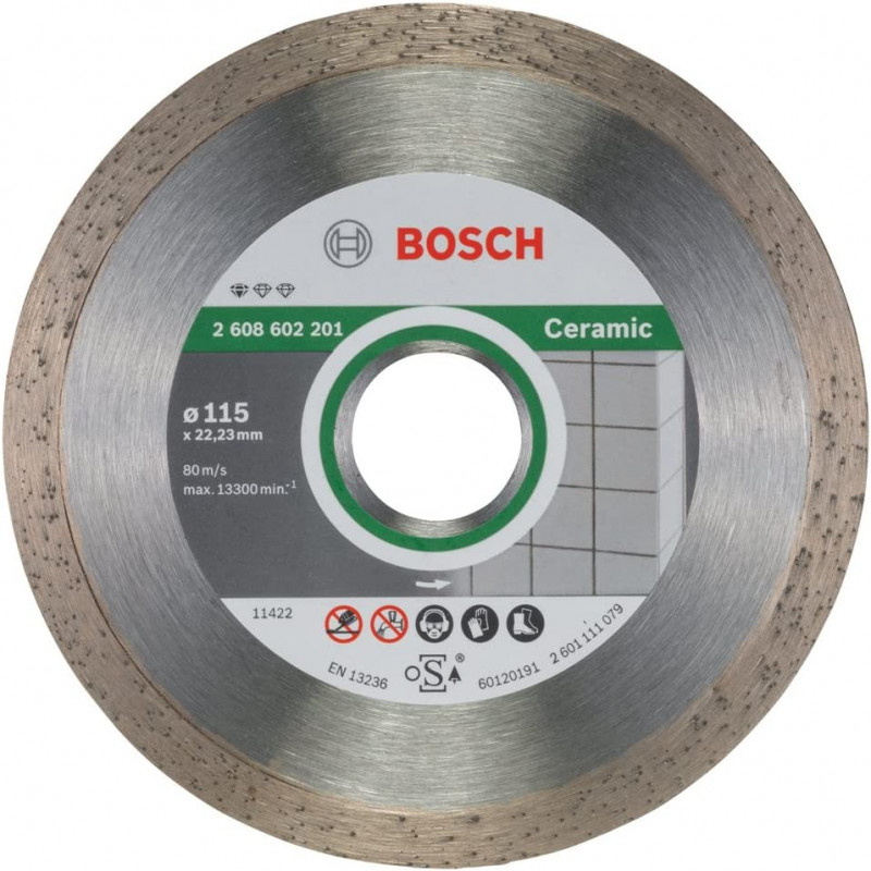 Disque Diamant Standard Pour C Ramique X X Mm Bosch