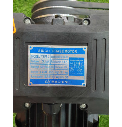 Pompe lavage moteur monophasé 200BAR 3KW 220V GY MACHINE | YSF5-3