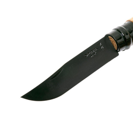 Couteau pliant Black edition N°8 lame noir inox OPINEL