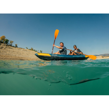 Canoe Kayak gonflable de randonnée ECODESIGN 1/2 place 340x103 cm ITIWIT | 1000000156065