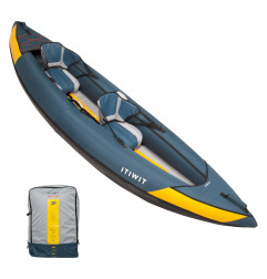 Canoe Kayak gonflable de randonnée ECODESIGN 1/2 place 340x103 cm ITIWIT | 1000000156065