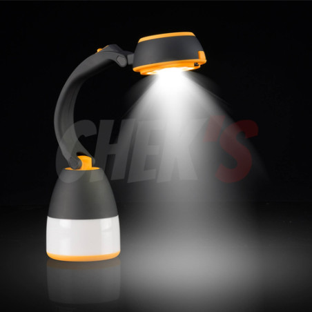 Lampe LED multifonction rechargeable 3en1 3w BEETRO | LA285