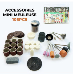 Kit accessoires mini meuleuse 105pcs | DM-105.