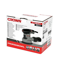 Ponceuse Rond Excentrique 300w 125mm crown Tools | CT13641V
