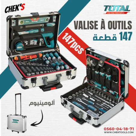 Valise À Outils 147PCS TOTAL |THKTHP21476