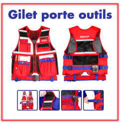 Gilet porte Outils EMTOP  |  ETVT1701