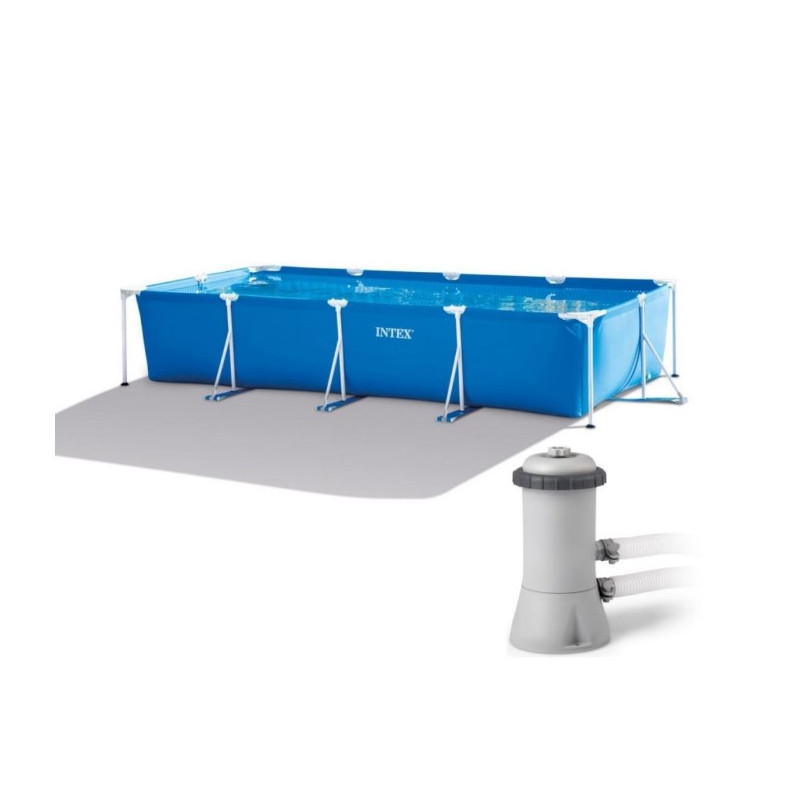 
									Piscine Tube Rectangle Frame Set 4.50m x 2.20m x 84cm INTEX | 28274NP
								