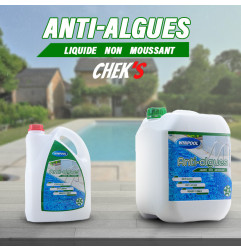 Anti Algue Concentre (Algo) Pour Piscine (Bidon de 5 litre) WINPOOL | 1000000189049