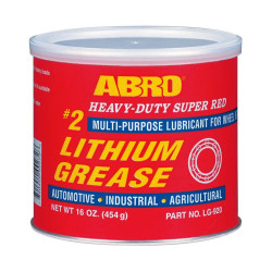 Graisse au lithium super rouge 454G ABRO | LG-920-AM