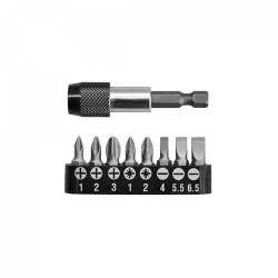 Jeu d'embouts de tournevis 9pcs TOTAL