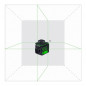 Niveau laser Cube 2x360° 8 lignes Green Professional Edition ADA