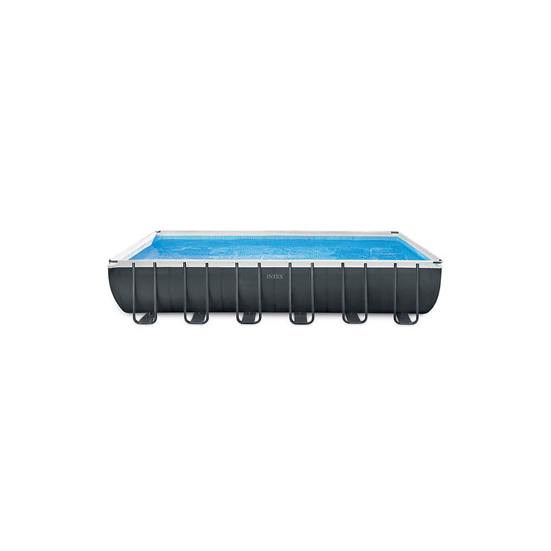 
									Piscine rectangulaire Ultra XTR 5.49m x 2.74m x 1.32m avec filtration + échelle INTEX
								