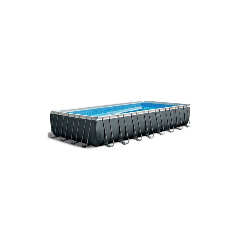 
									Piscine rectangulaire ULTRA XTR 9.75 x 4.88 x 1.32 m avec filtration + échelle INTEX
								