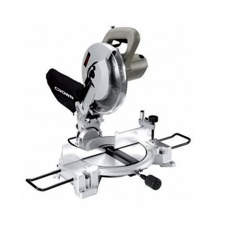 Scie À Onglet 1800W 255mm Bois et Aluminium CROWN | CT15208