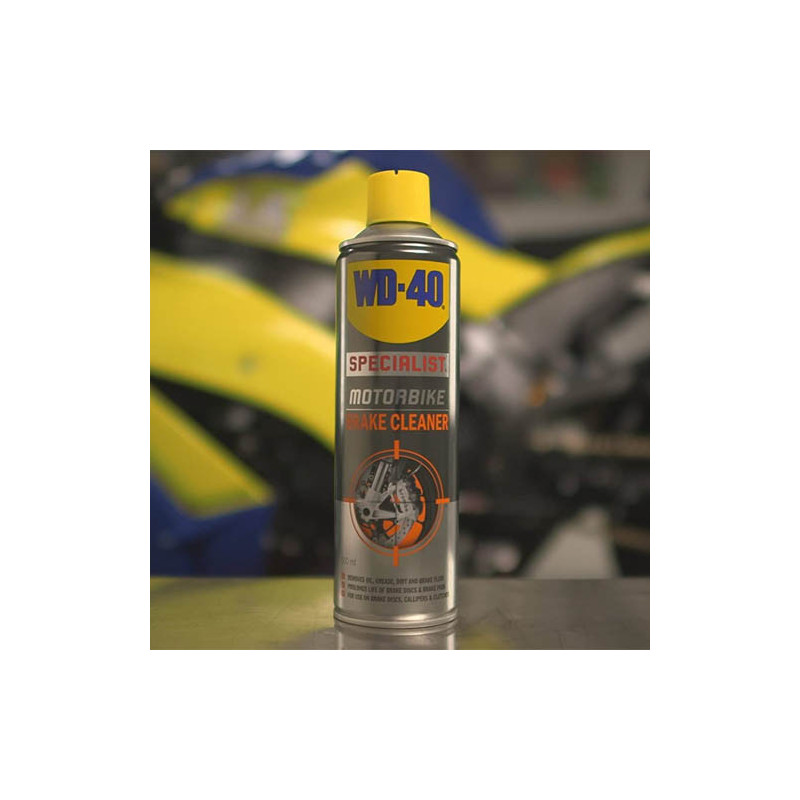 Spray WD 40 Moto Nettoyant Frein 500 ml - Drop Zone
