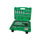 Caisse a outils 108PCs (8-32mm) (1/4-1/2) (plastique vert) TOPTUL