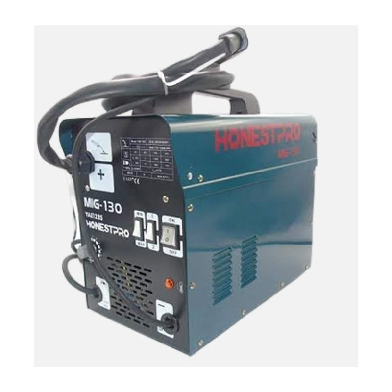 Poste à Souder Machine de Soudure Electrique Soudeur Portable Machine à  Souder Portable MIG 130 220V (Jaune) : : Bricolage
