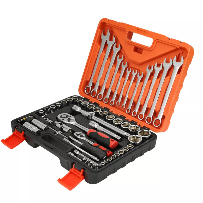 Generic Kit d'Outils Professionnels de Réparation,ensemble de 63  pièces,boîte à outils mécanique à prix pas cher
