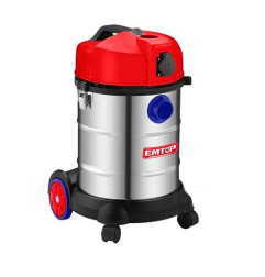 Aspirateur 30L 1400W INOX EMTOP | EVCR1401