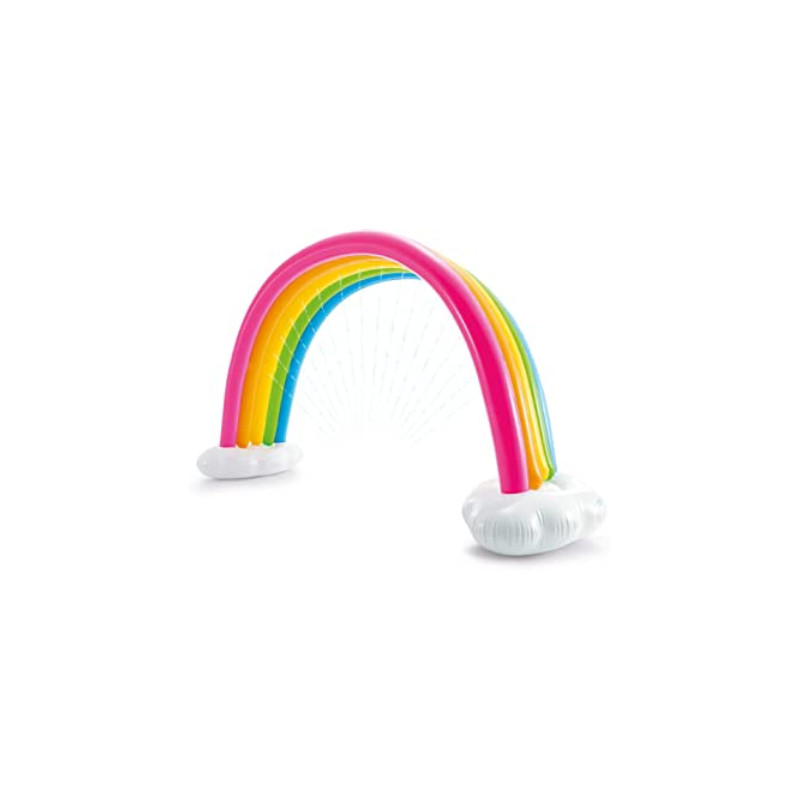 
									Boue de jeu Arroseur Arc en ciel flotante 300x109x180cm INTEX | 56597
								