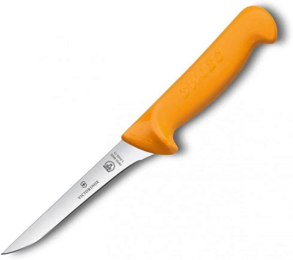 Couteau à Désosser manche SWIBO Jaune Lame 13cm Inox VICTORINOX