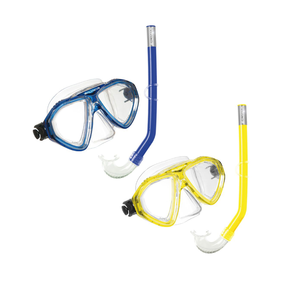 Kit masque et tuba de plongée  COMBO "FRANCY" SALVIMAR