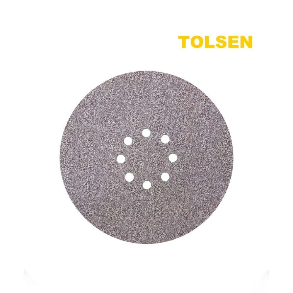 Disque Papier Vert Scratch 225mm (P120) TOLSEN
