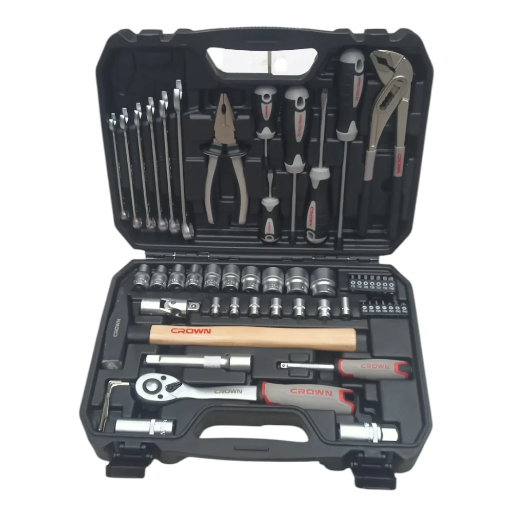 Caisse a Outils a Cliquet 56pcs  CROWN | CPHTS-56Pcs TAG