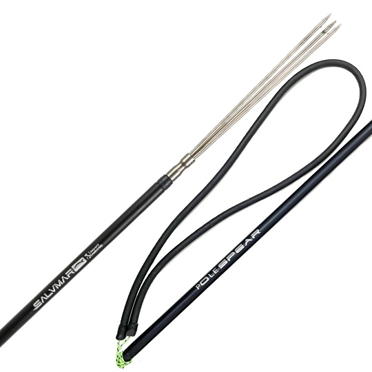 Fusil polespear 1.80m noir (18mm) (italie) "NERO" SALVIMAR