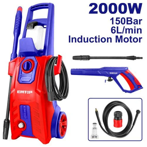 Nettoyeur haute pression 2000w 150Bar EMTOP | EHPW2011